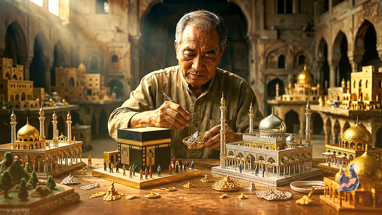 Udaipur Artist Crafts Miniature Mecca and Medina Models for Saudi Prime Minister