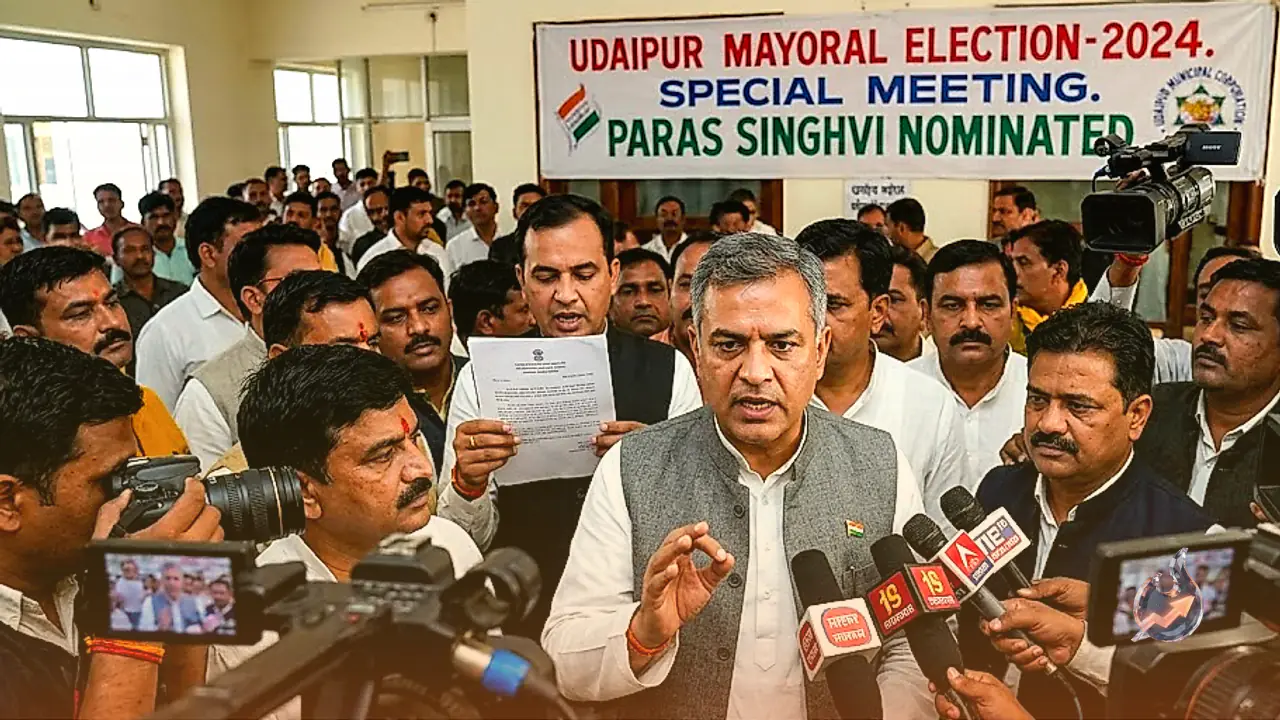Udaipur Mayoral Election Sees Sudden Twist as Frontrunner Hospitalised and New Candidate Named