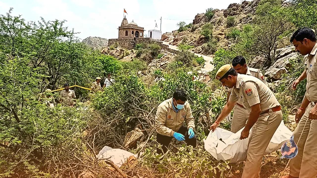 Body of Missing Seer Surajdas Recovered from Ravine Bushes Near Barkhandi Baba Temple in Udaipurwati Amid Vandalism and Theft