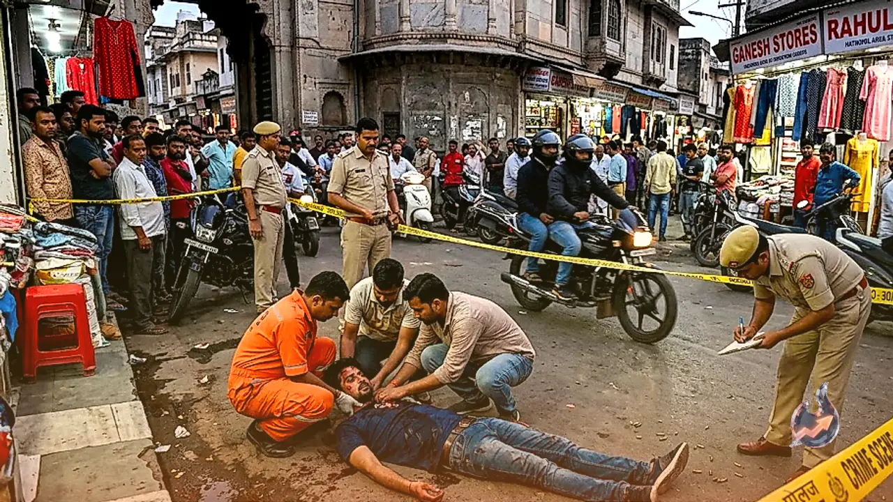 उदयपुर में फिर गरजीं बंदूकें, हाथीपोल इलाके में इरफान उर्फ बकरा पर ताबड़तोड़ फायरिंग