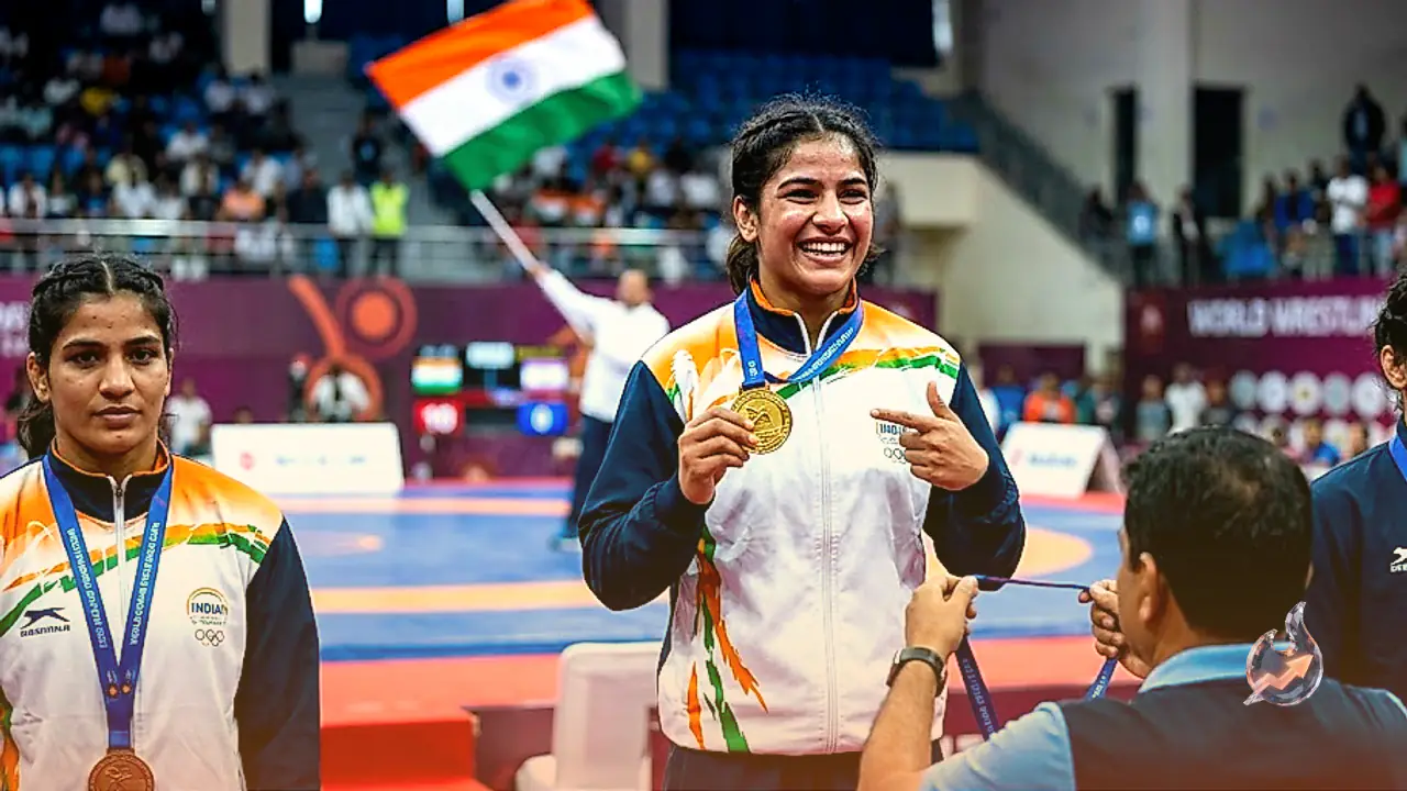 Priyanshi Prajapat Wins Gold: Ujjain Wrestler Makes History at National Championship