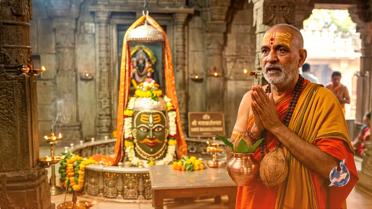 Ujjain Priest Prays to Mahakal for Timely Rain, and Calls for the Parjanya Abhishek Ritual Believed to Bring Bountiful Showers
