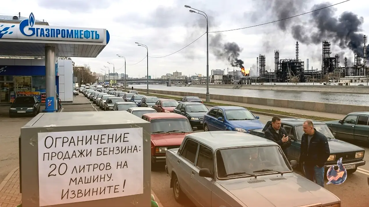 Ukrainian drones have hollowed out Russia's refineries, and now the oil giant is queuing to buy petrol from abroad