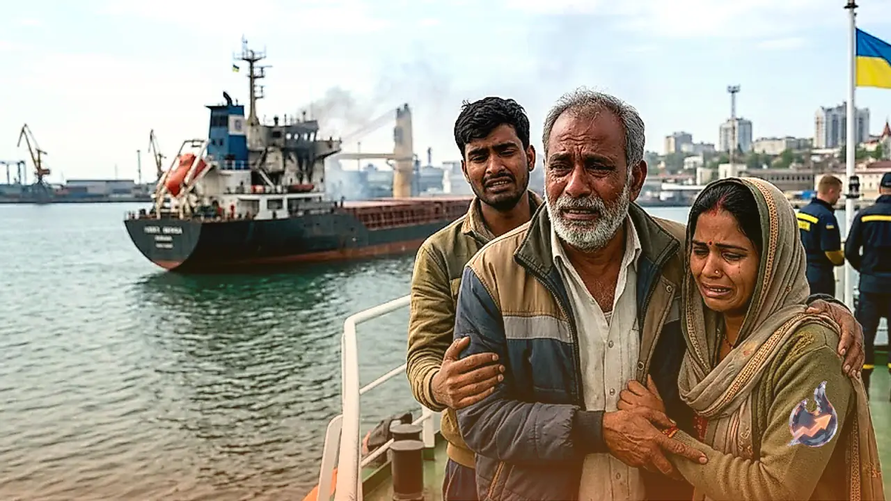 Missile Strike on Ship Leaving Ukraine's Odesa Port Kills Four Indians, India Summons Russian Envoy
