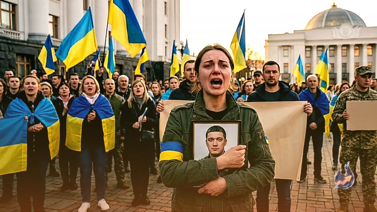 Kyiv streets erupt as Ukraine's president sacks his celebrated defence chief