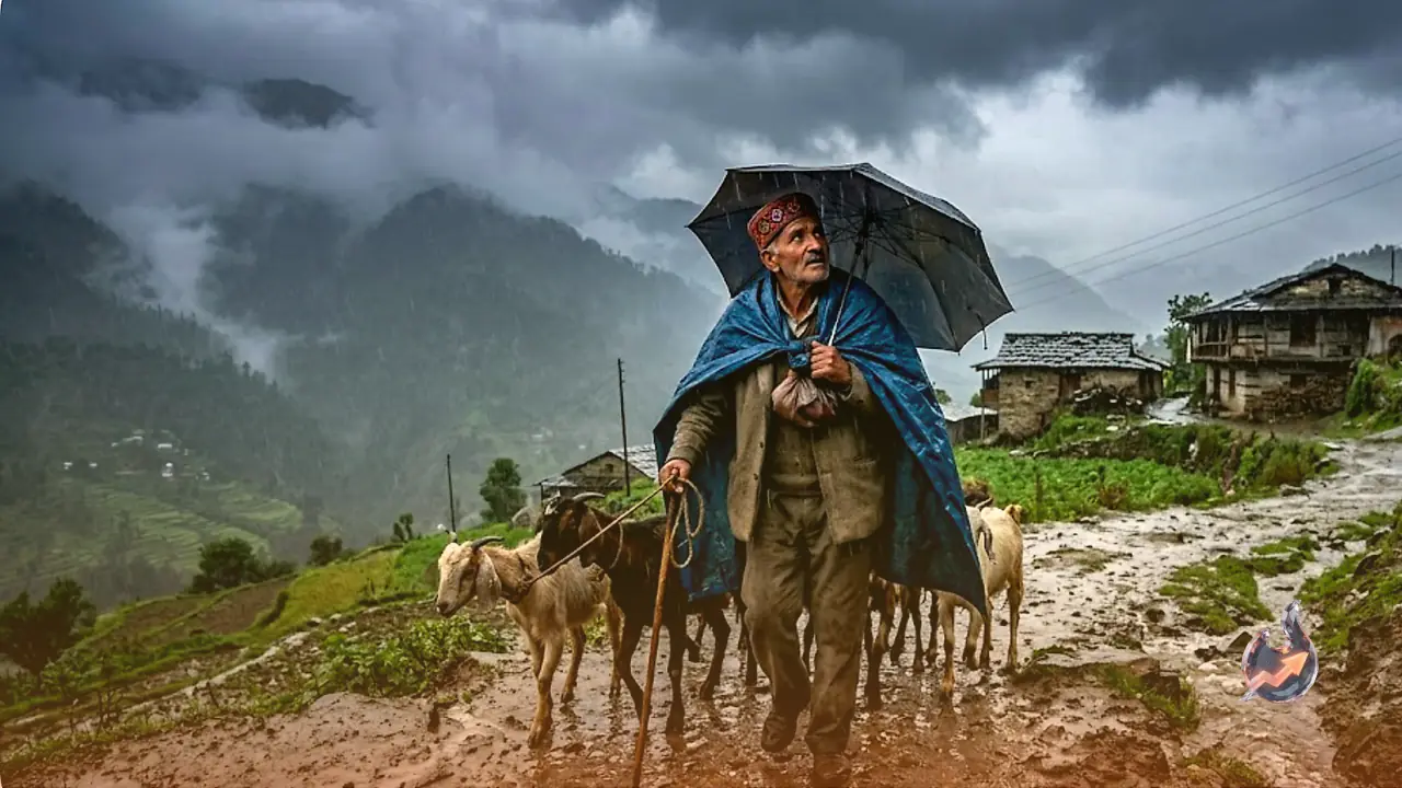 Monsoon Set to Drench Haryana After Intense Heatwave While Himachal Braces for Torrential Downpours with Orange Alert