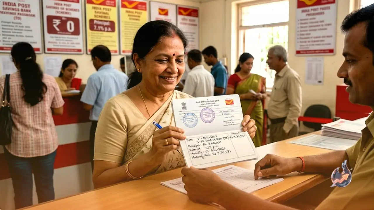 उम्र चाहे जो हो, सबको एक जैसा ब्याज: पोस्ट ऑफिस की इस स्कीम में 3 साल में 3 लाख पर मिलेंगे 70,551 रुपये