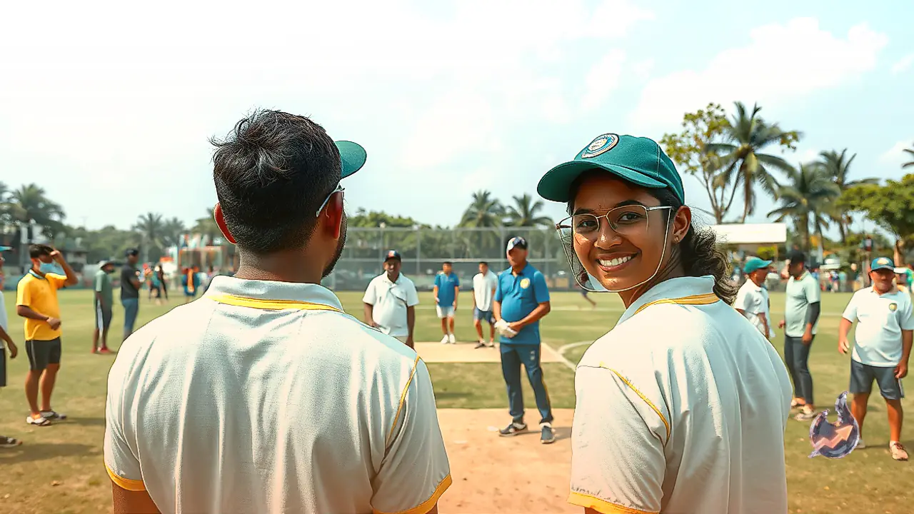 Unique Cricket Tournament in Sri Lanka to Feature Men and Women Playing on the Same Team