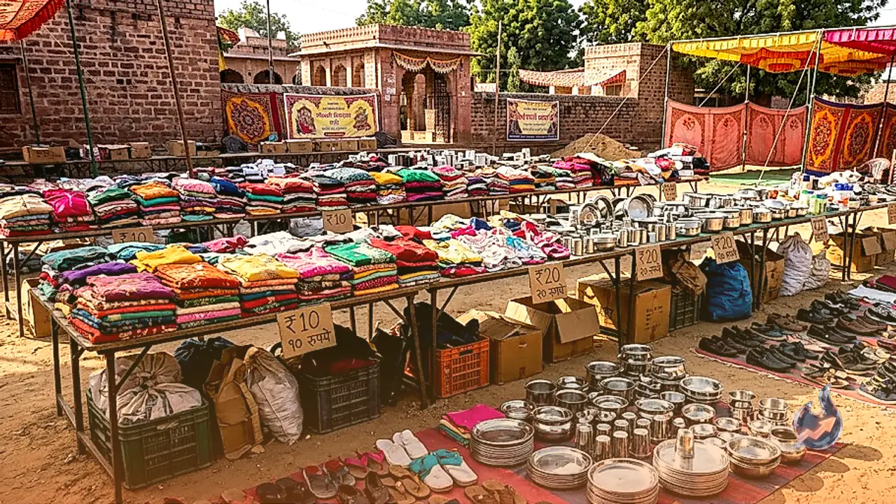 Unique Initiative in Pali Offering Items for Just 10 to 20 Rupees Amid Inflation