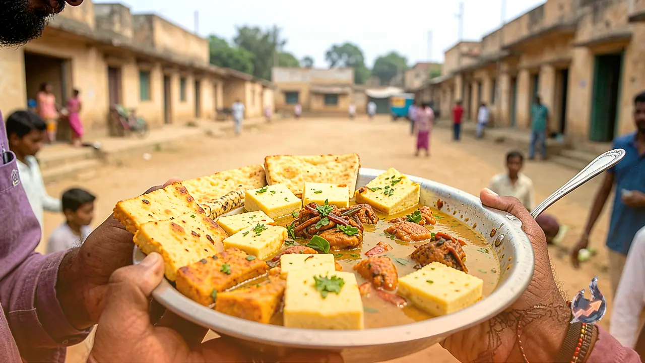 Unique Paneer Litti in Ballia Uttar Pradesh cooked twice in gravy creates food buzz