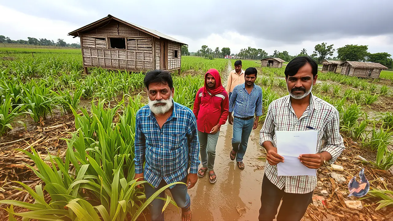 Unseasonal Storm and Rain Batter Crops in Bahraich, Farmers Can Now File Loss Details via Google Forms