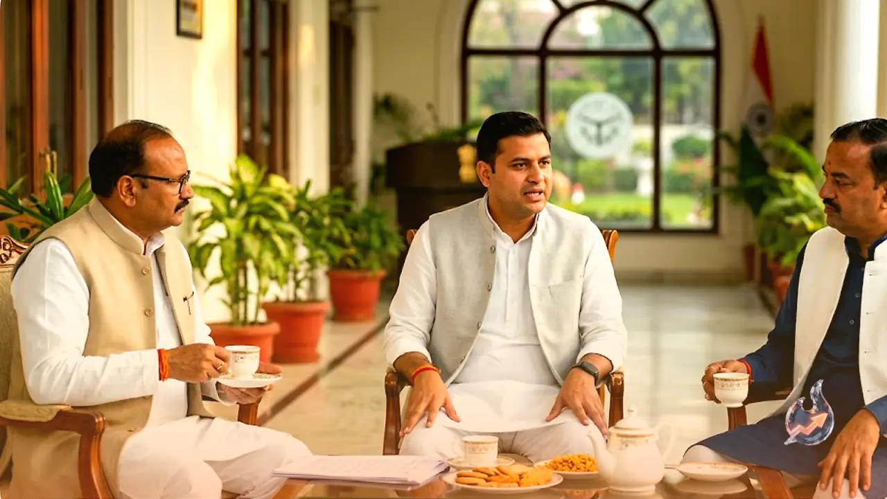On day two of his Uttar Pradesh tour, Nitin Naveen to meet Keshav Prasad Maurya and Brajesh Pathak today, join party meeting in the evening
