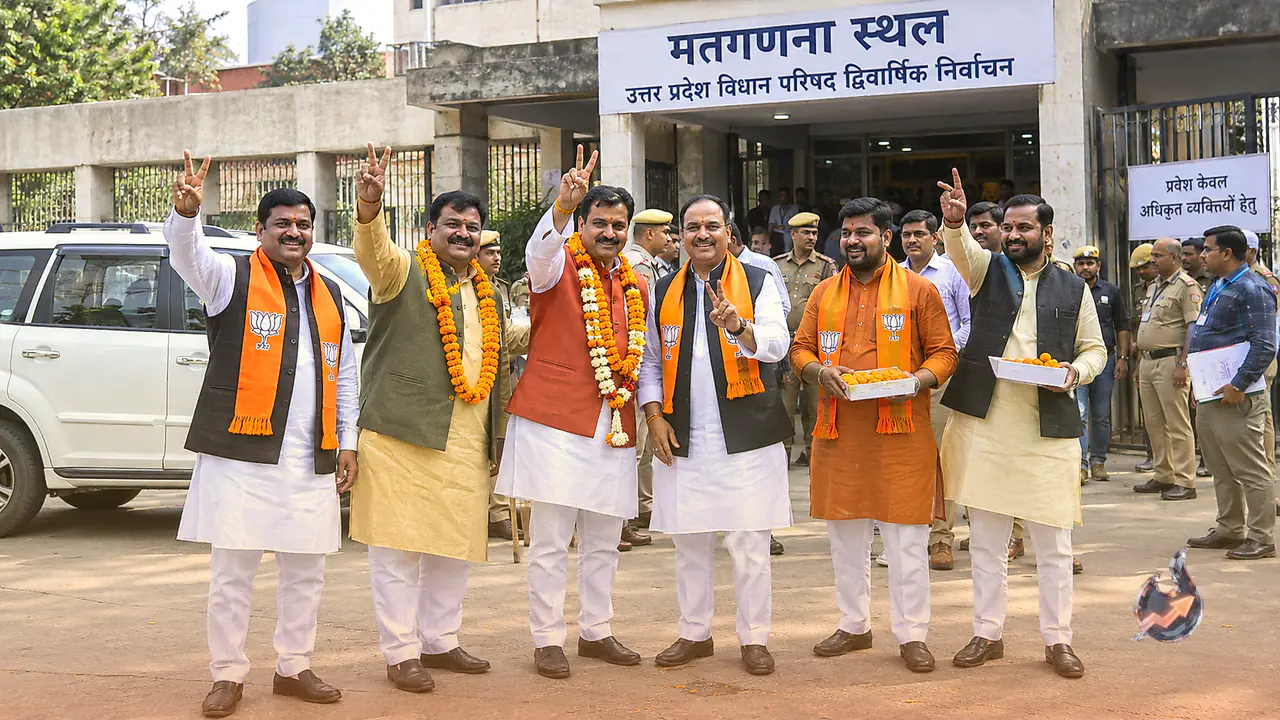 UP Legislative Council Elections 2026: BJP Retains Edge While SP Gains Key Seats; CM Yogi Adityanath Congratulates Winners