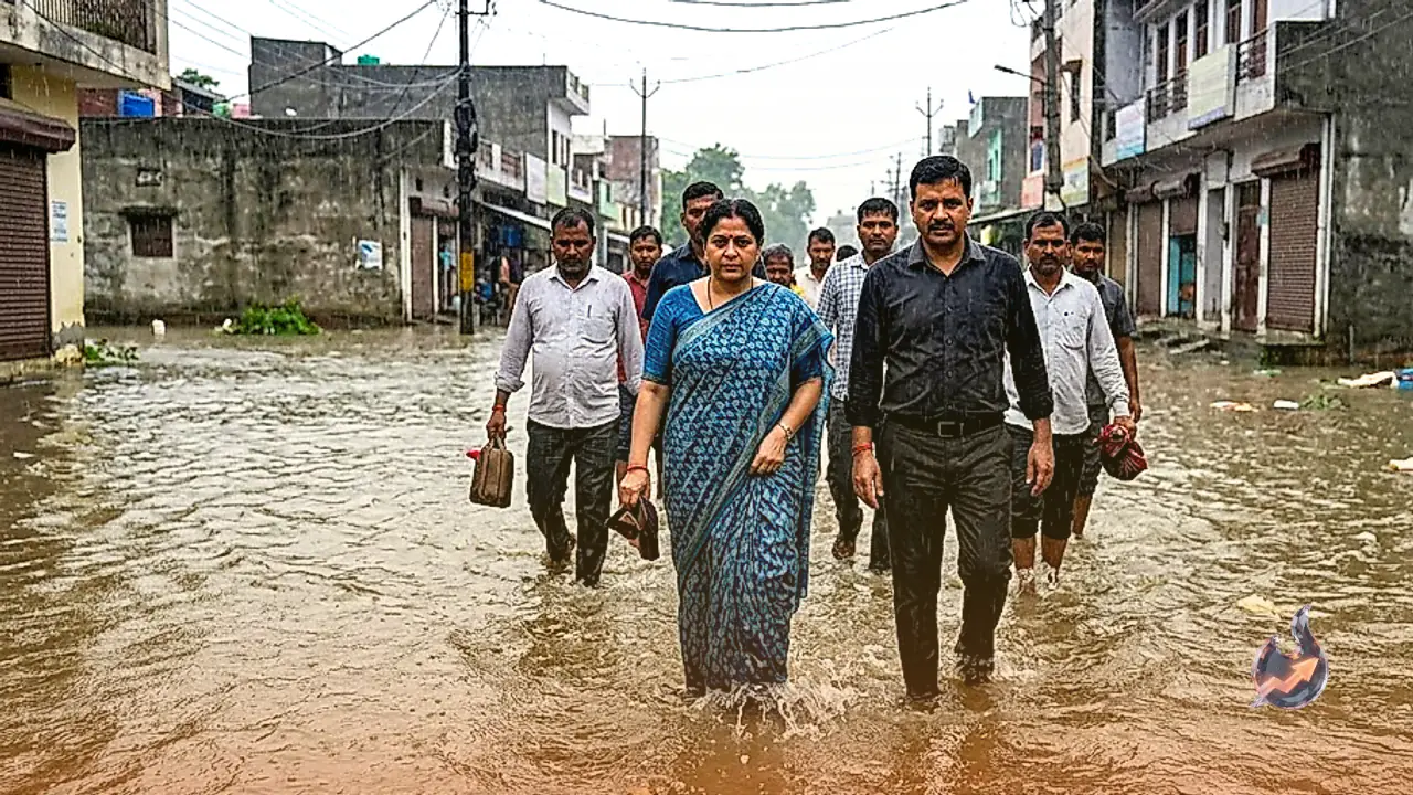 Heavy Rain to Continue for Days in Uttar Pradesh as IMD Issues Alerts Across Dozens of Districts