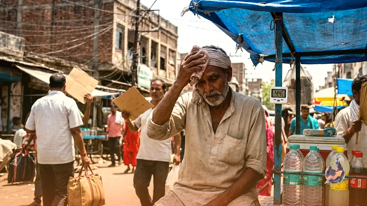 Monsoon Delay Intensifies Heatwave in Uttar Pradesh: Yellow Alert Issued for 39 Districts
