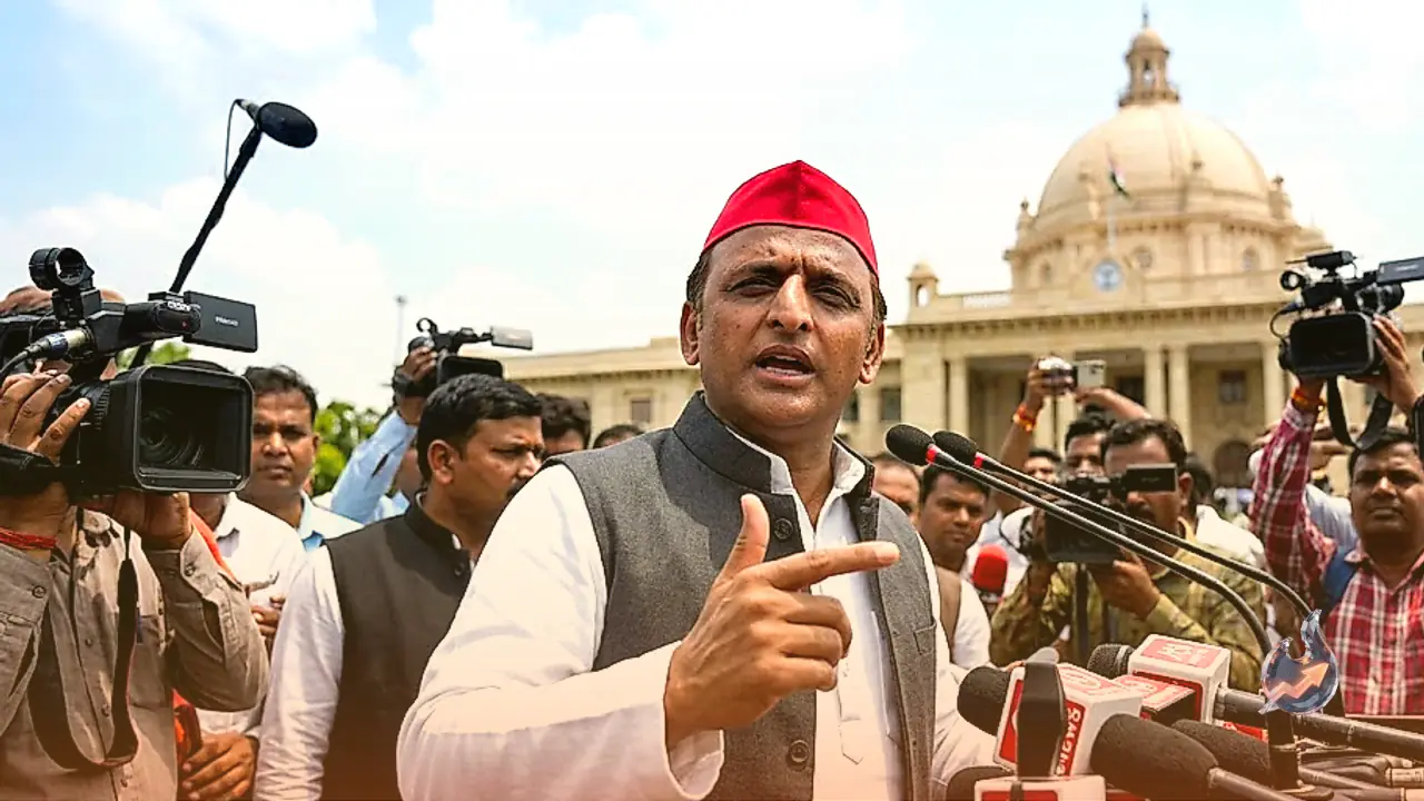 यूपी सरकार के 7000 करोड़ रुपये के प्रचार बजट पर सियासी घमासान, अखिलेश यादव ने सीएम योगी आदित्यनाथ पर कसा तंज