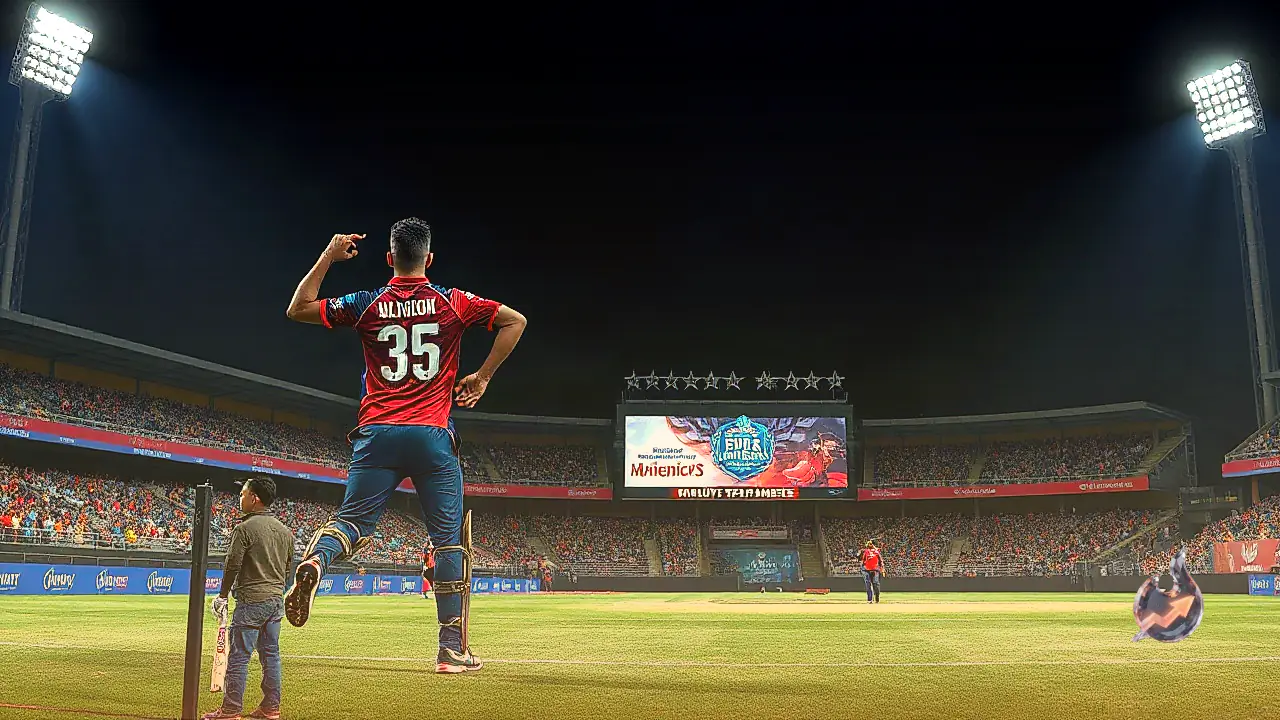 Rinku Singh Smashes Unbeaten 55 off 24 Balls as Meerut Mavericks Edge Lucknow Falcons via DLS Method in UP T20 League