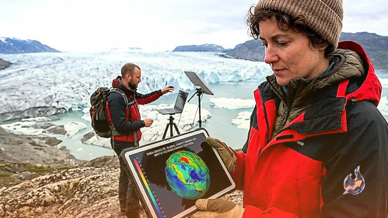 Satellite Gravity Measurements Reveal Earth's Irregular Lumpy Shape and Accelerating Polar Ice Loss