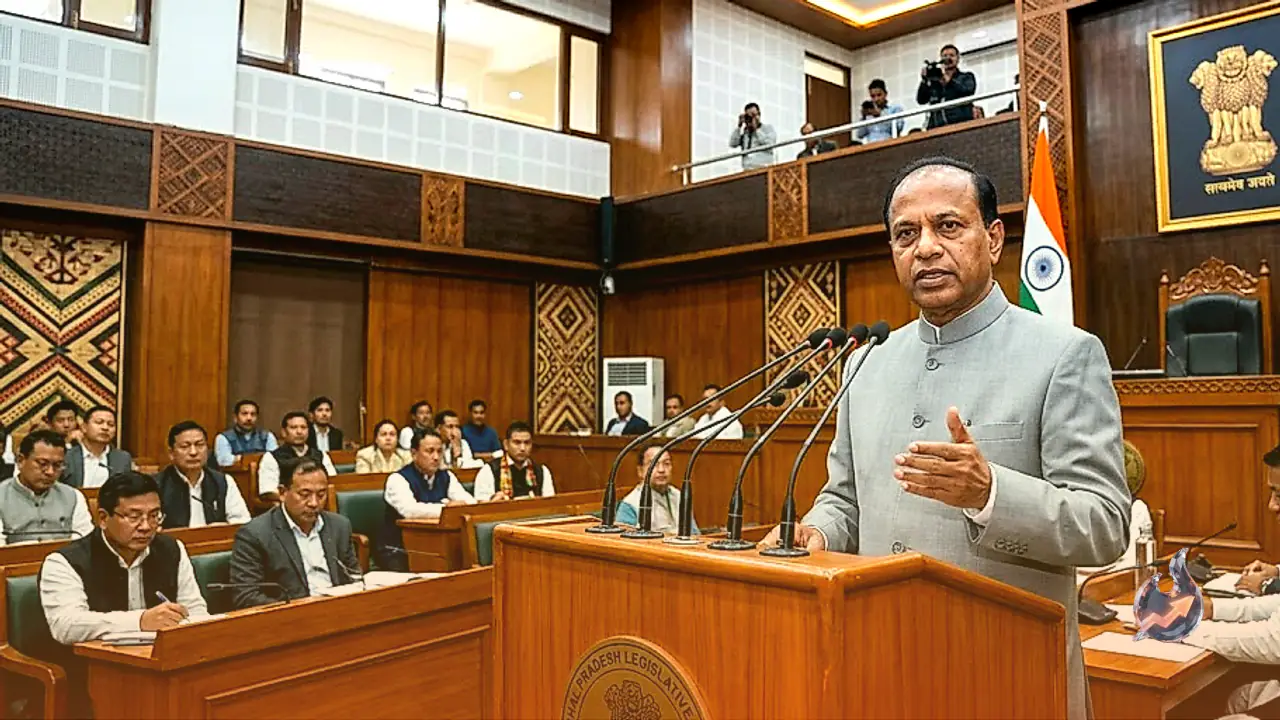Vice President Radhakrishnan Highlights Arunachal Pradesh Role as Frontier Guardian and Growth Engine in Assembly Address