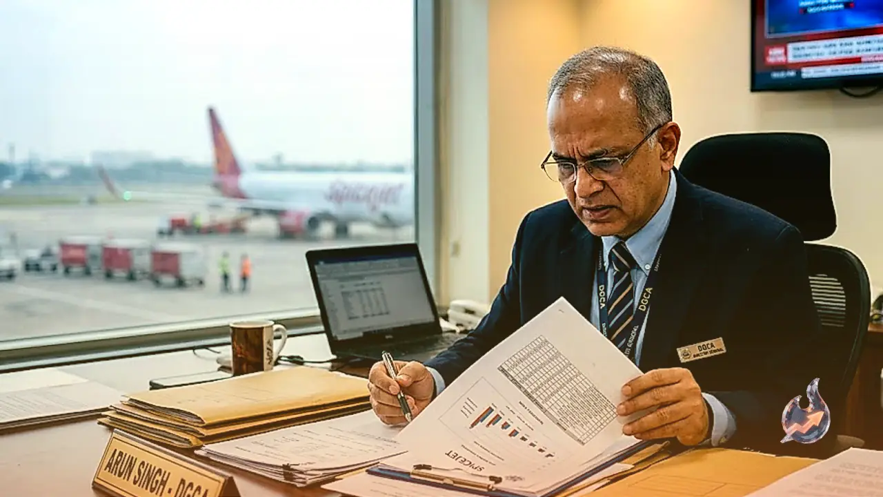 DGCA Tightens Scrutiny on SpiceJet Amid Flight Delays and Falling Domestic Market Share
