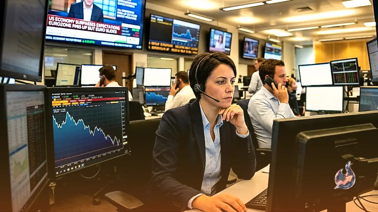 Euro Weakens Toward Late-July Lows as Resilient US Economic Surveys Outshine European Strength