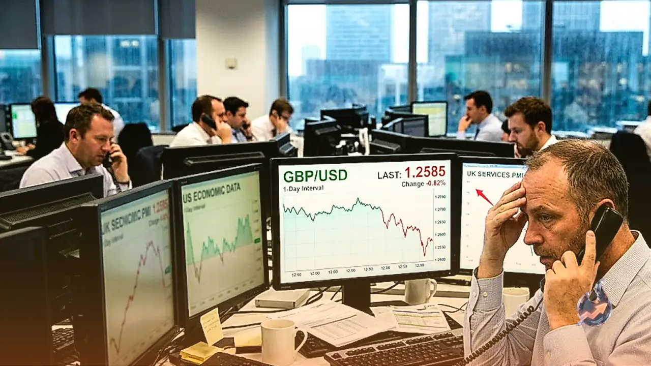 British Pound Plunges to Multi-Month Low as Robust US Economic Data Outshines UK Service Sector