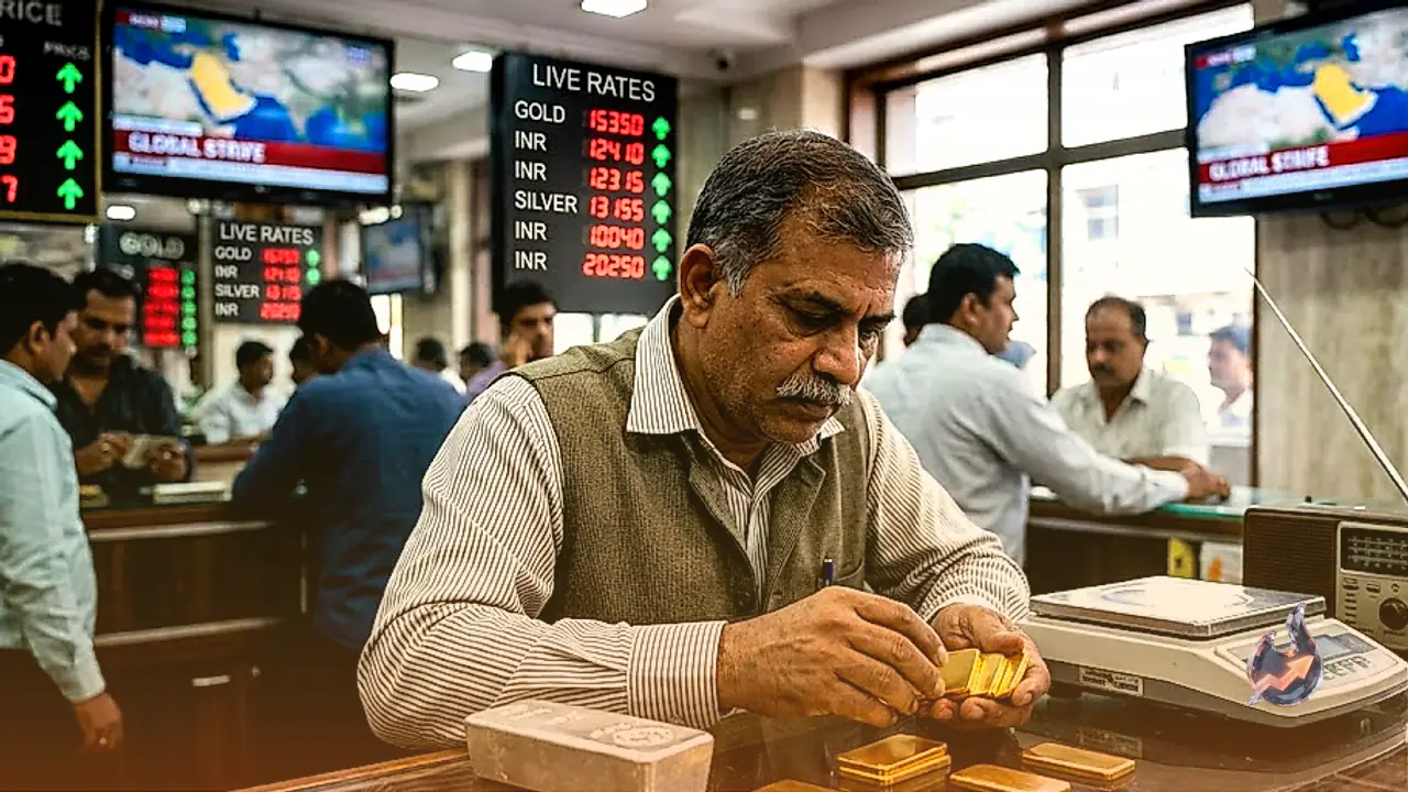 यूएस और ईरान तनाव के बीच सोने और चांदी की कीमतों में भारी उछाल, चांदी 2.2 लाख रुपये के पार पहुंची