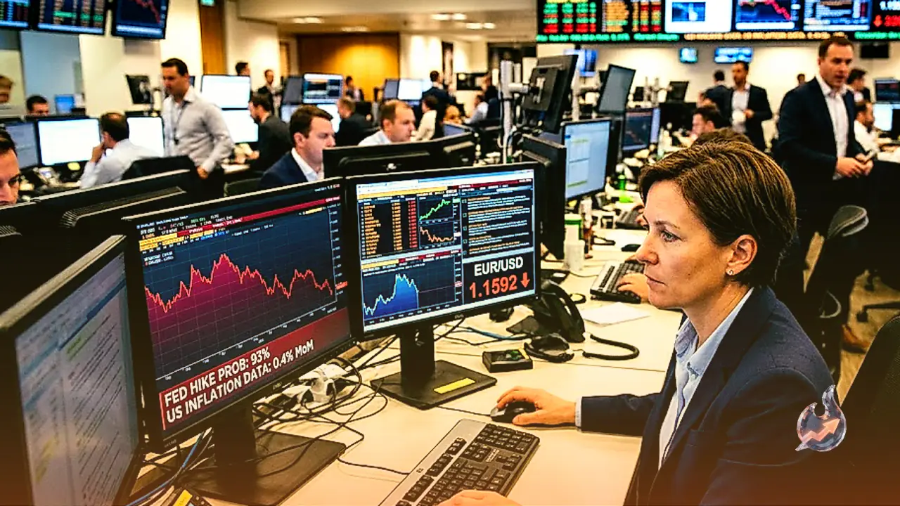 Euro Slips Under 1.1600 as Rising Fed Hike Odds Bolster US Dollar