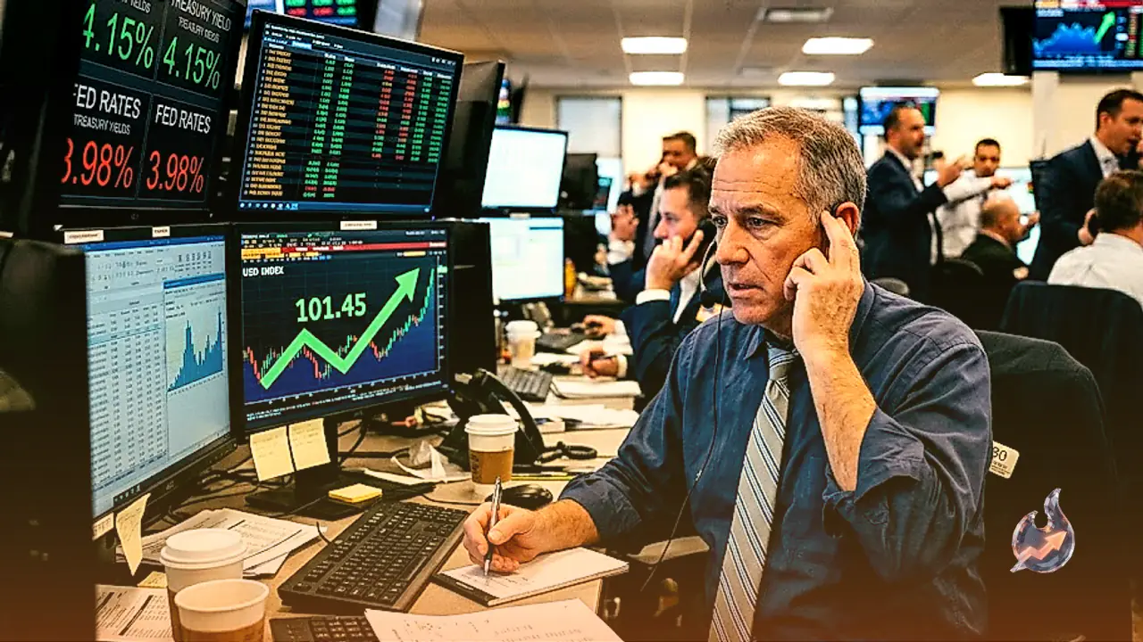 US Dollar Index Tops 101 as Soaring Treasury Yields Fuel Fed Hike Expectations