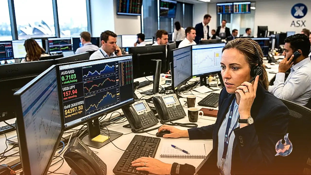 Australian Dollar Steady Above 0.7100 as Yen Retreats Near 158.00 and Gold Tests Weekly Highs