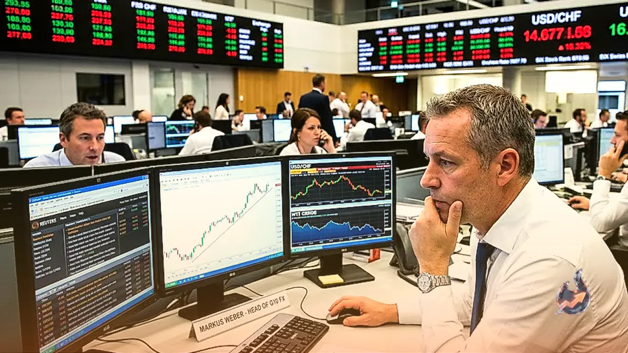 Surging US Dollar Pressures Swiss Franc as Interest Rate Expectations Diverge