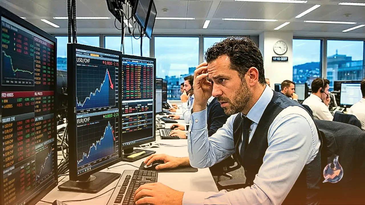 Swiss Franc Plunges Near 16-Month Lows as Surging Dollar Feeds on Fed Rate Hike Bets
