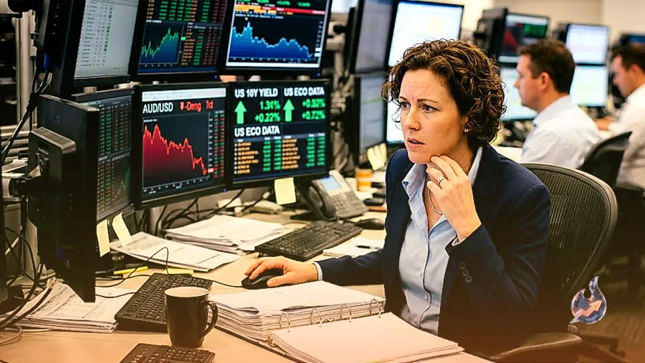 Australian Dollar Slides as Resilient US Economic Indicators and Treasury Yield Surge Fuel Greenback