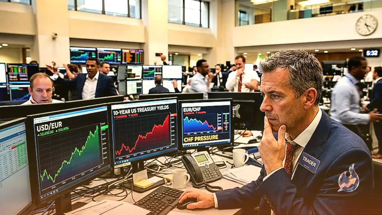 US Dollar Resumes Climb on Higher Treasury Yields and Euro Drop, Putting Pressure on Swiss Franc