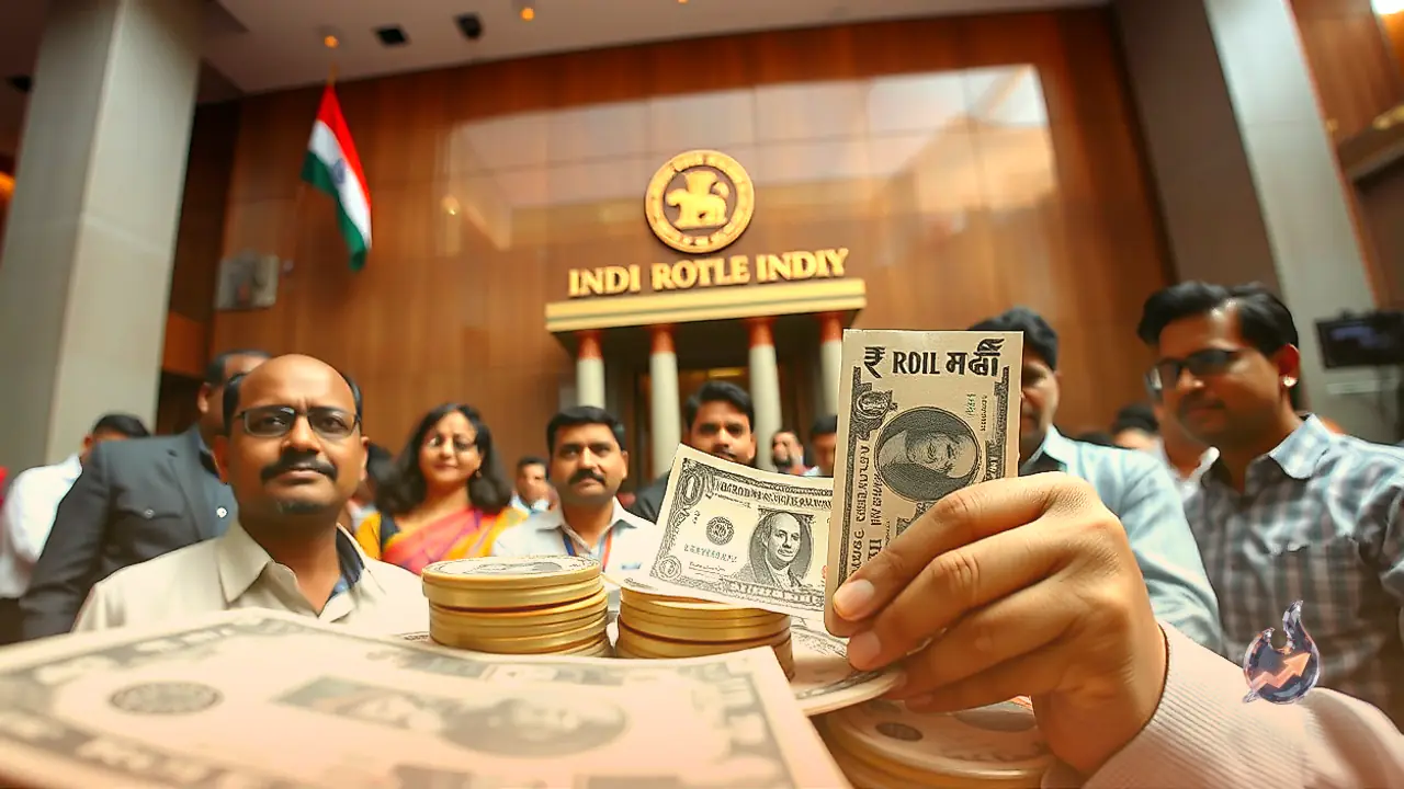 US Dollar Weakens as Indian Rupee Gains Momentum and RBI Prepares 1 Trillion Rupee Liquidity Boost