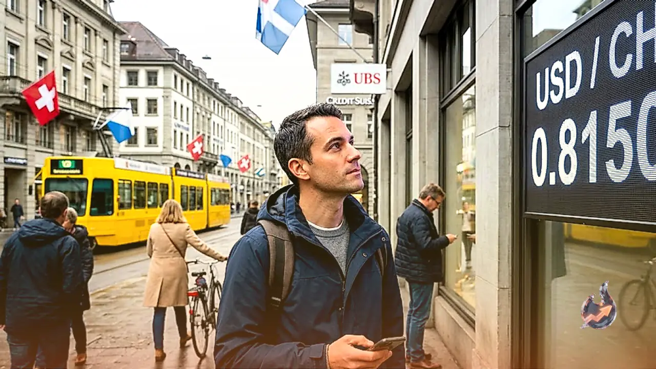 US Dollar Falls as US-Iran Tensions Ease, Lifting Swiss Franc Near 0.8150