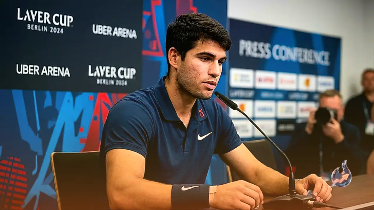Alcaraz Addresses Late Night Finishes, Rivalry With Sinner, and Laver Cup Action