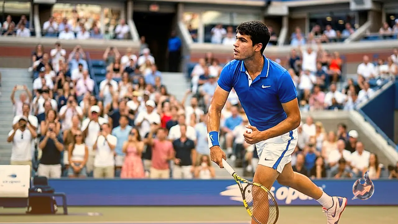 Defending Champion Carlos Alcaraz Rebounds From Early Setback to Reach US Open Third Round