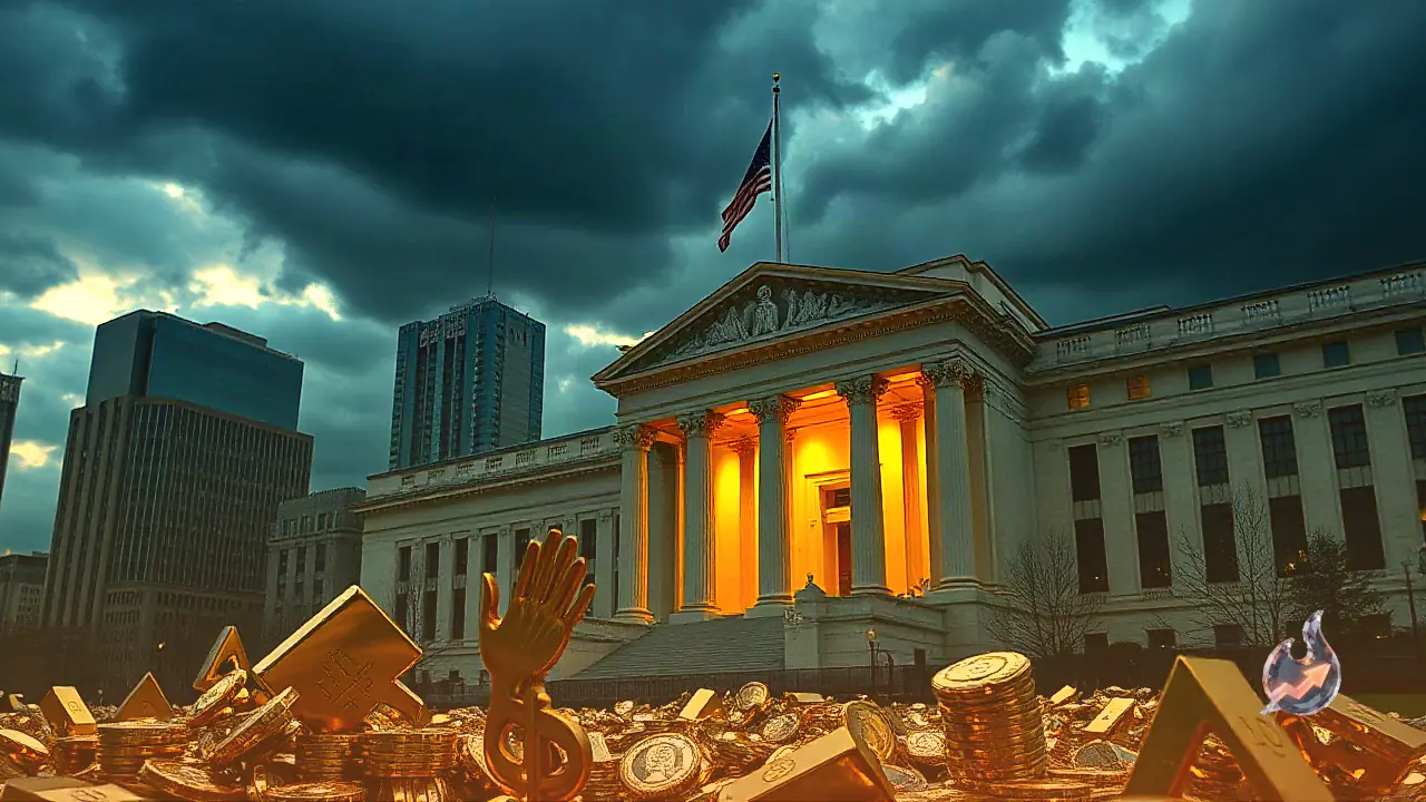 Gold Tumbles Amid Sharp Rise in US Treasury Yields and Rate Hike Fears