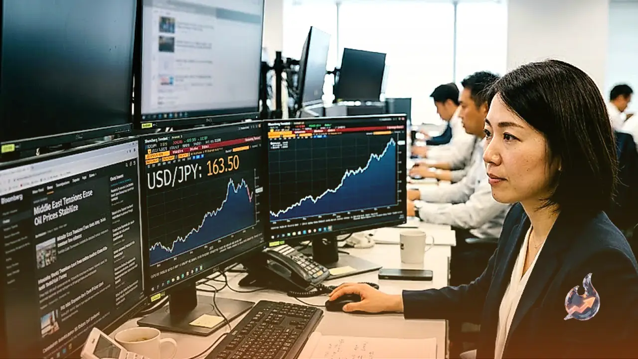 USD/JPY Eases to 163.50 as Middle East Tensions Ease, Broad Bullish Trend Remains Intact