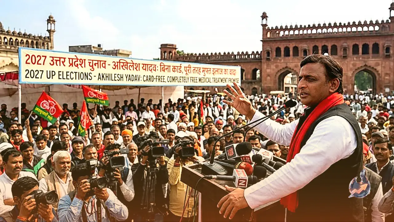 UP Elections 2027: Akhilesh Yadav announces free and card-free medical treatment promise