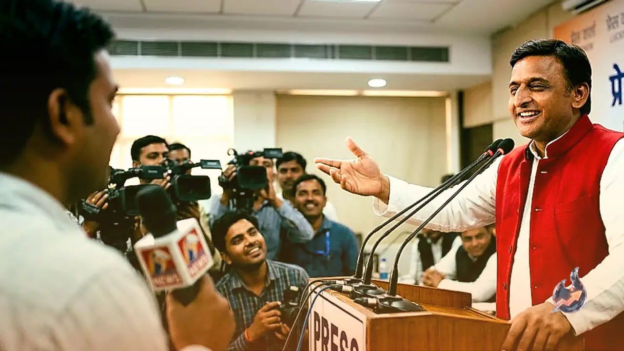 Ahead of Uttar Pradesh 2027 Polls Akhilesh Yadav Tells Reporter in Lucknow to Address Only as Chief Minister Before Answering Question