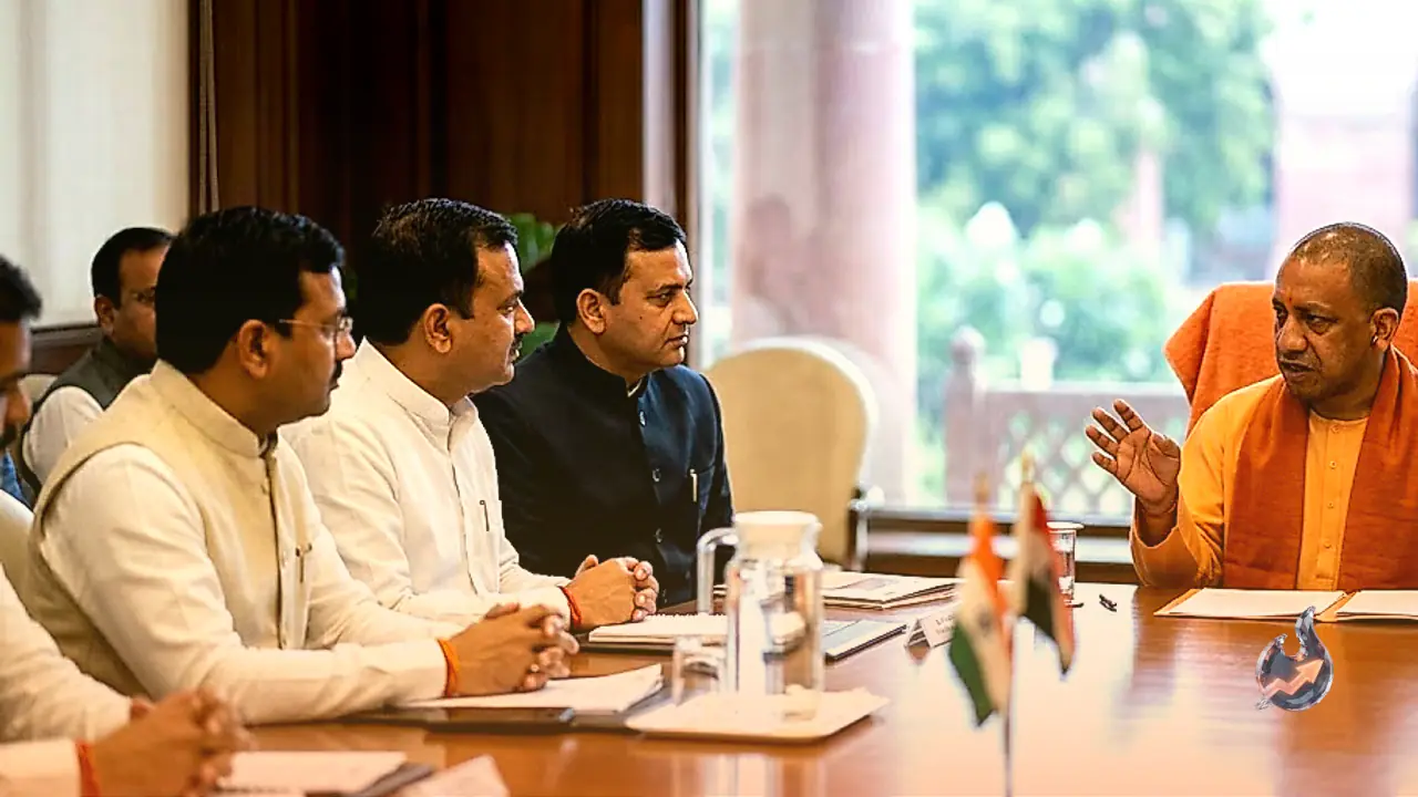 Yogi Adityanath Holds High-Level Meetings in Delhi Ahead of Uttar Pradesh 2027 Elections