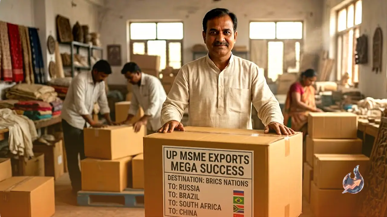 UP MSMEs Record Mega Success with 5.36 Billion Dollars in Exports to BRICS Nations