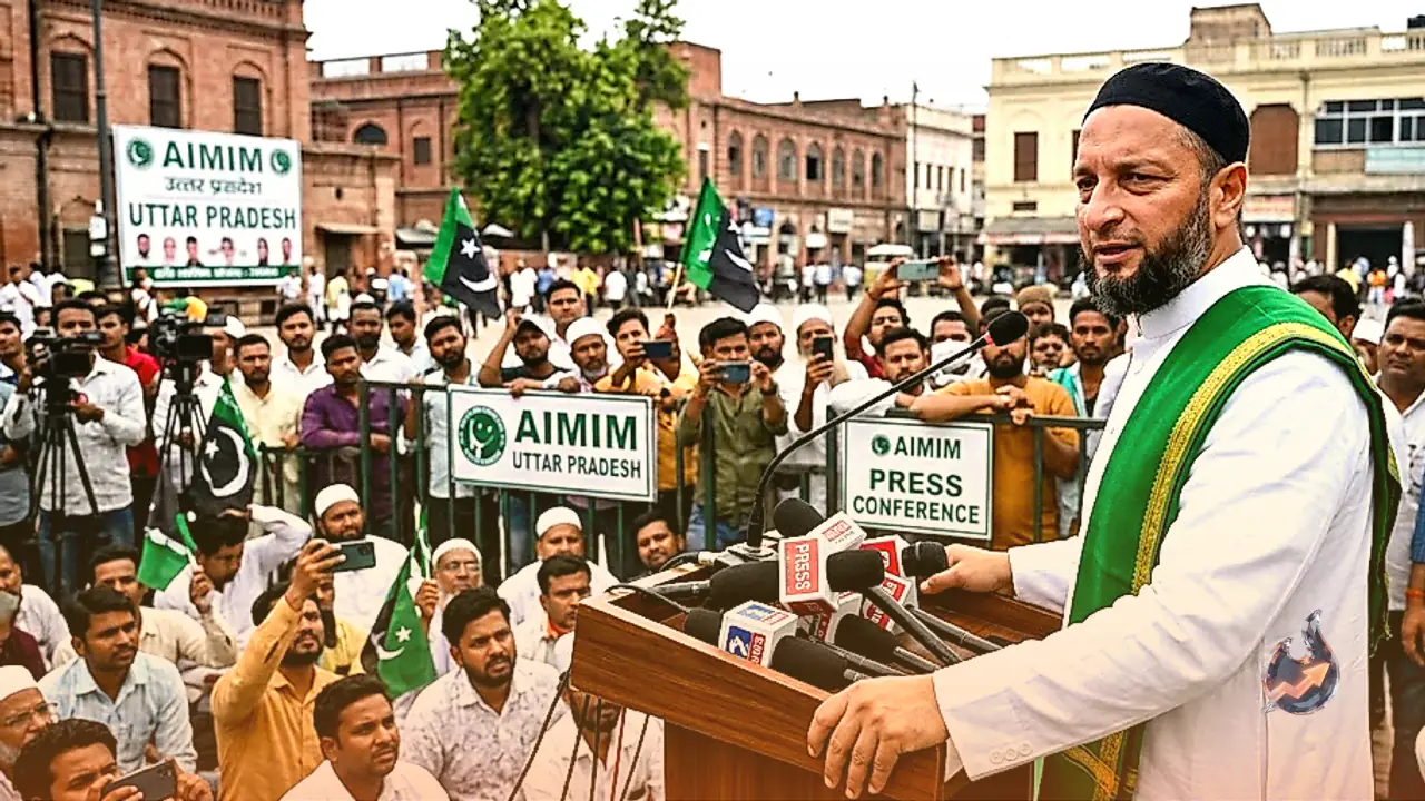 AIMIM Set to Contest 2027 Uttar Pradesh Elections as Asaduddin Owaisi Claims Strong Electoral Gains