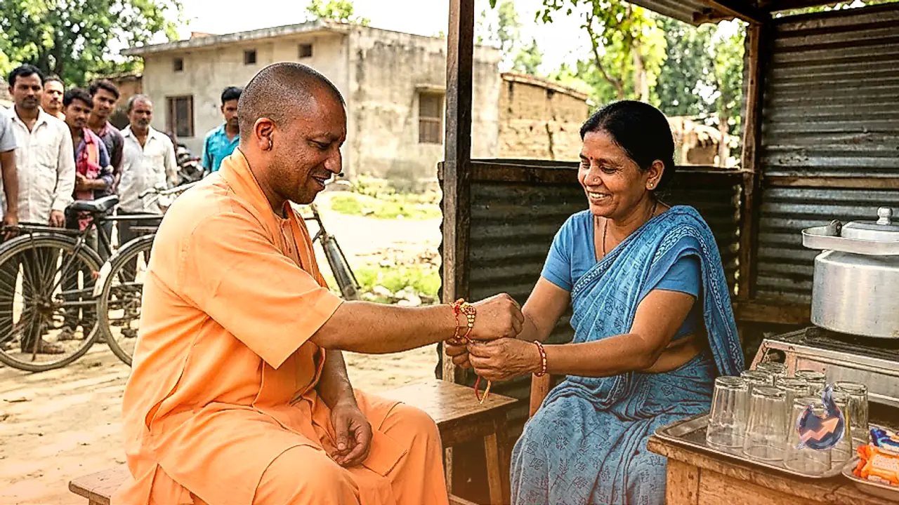 The Untold Raksha Bandhan Story of Uttar Pradesh Chief Minister Yogi Adityanath and His Sister Shashi