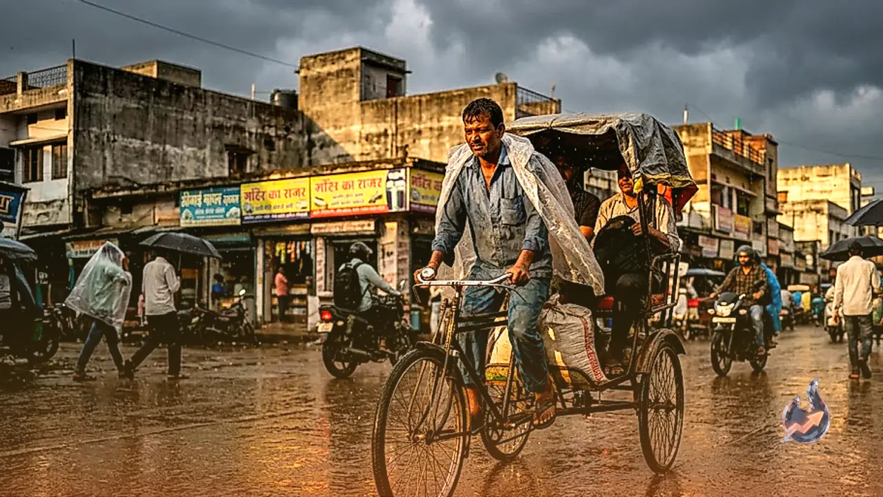 Heavy Rain And Thunderstorm Alert Issued For Ten Uttar Pradesh Districts As Monsoon Activity Intensifies Until July 27