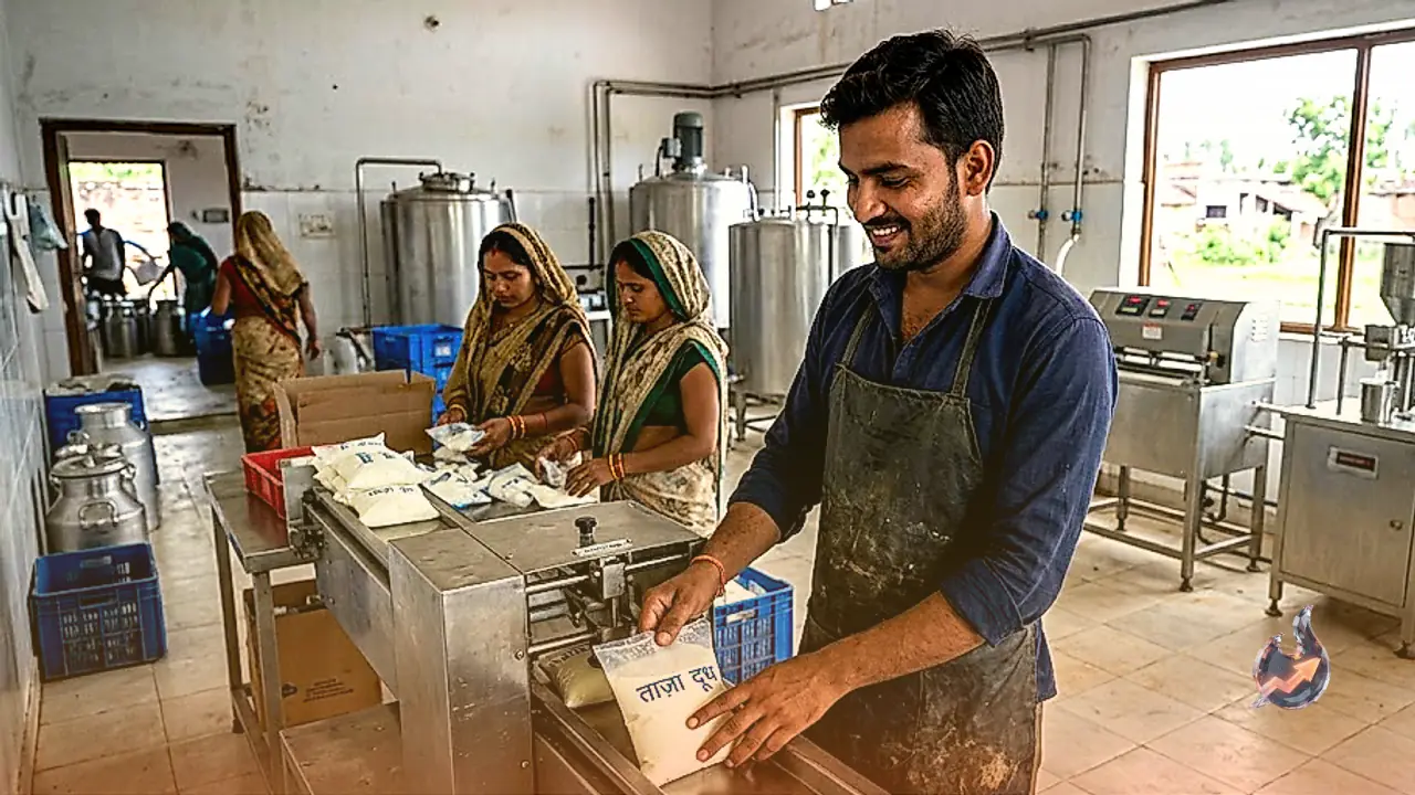 Dairy Processing Ventures in Rural Lakhimpur Kheri Bring Sustainable Livelihoods to Local Communities