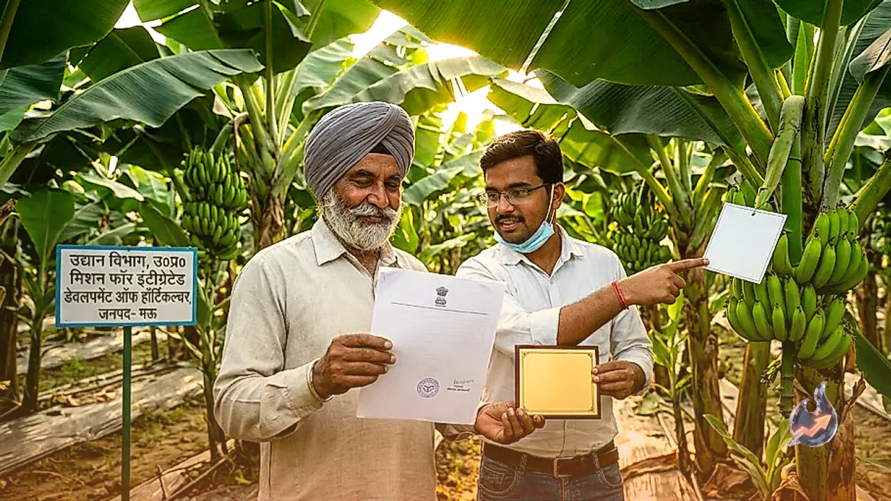 Farmers In Mau District Get Two Stage Subsidies For Banana Cultivation Under UP Horticulture Scheme