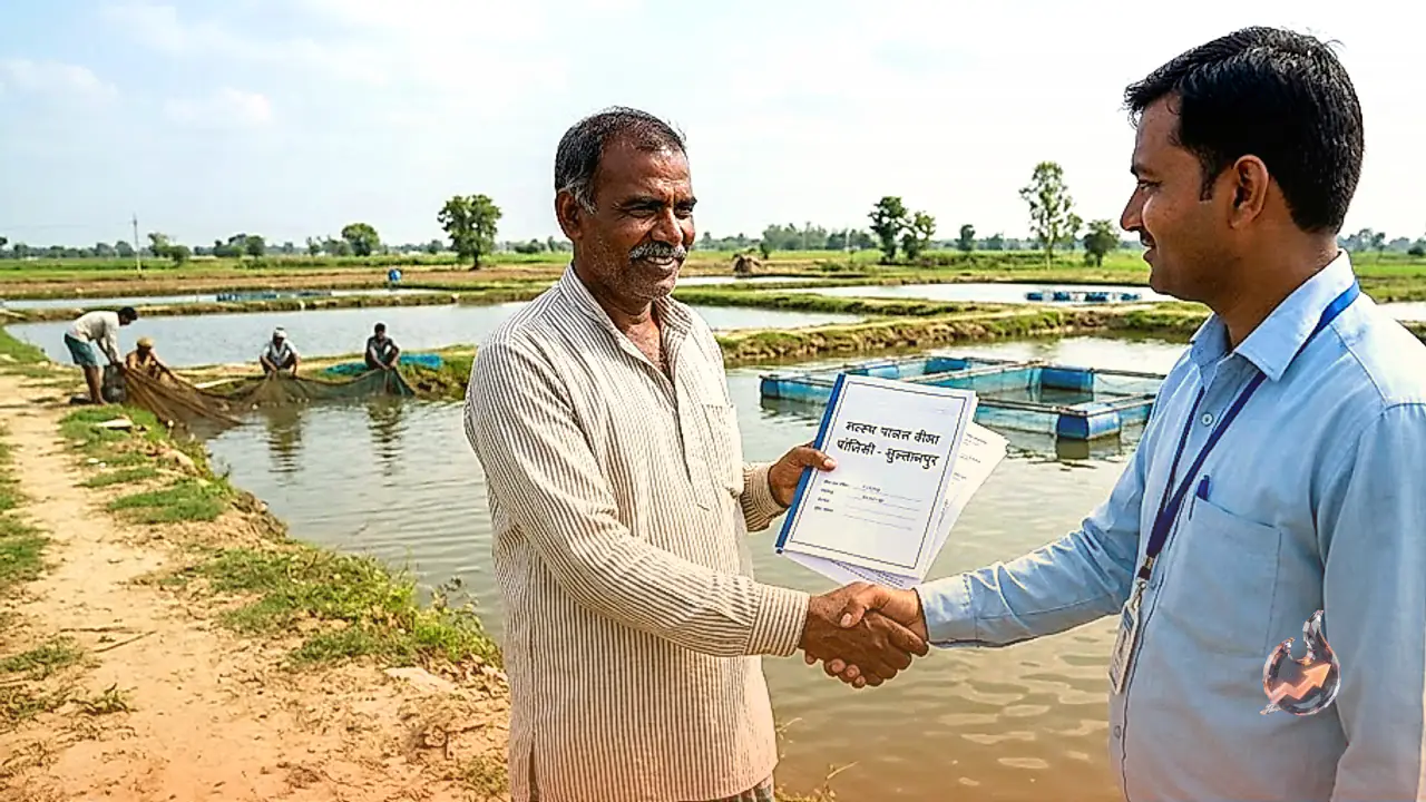 Fish Farmers in Sultanpur to Get Insurance Coverage Against Floods, Diseases, and ₹5 Lakh Personal Accident Cover